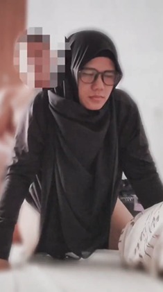 Bu Haji Kena Sodok Dari Belakang